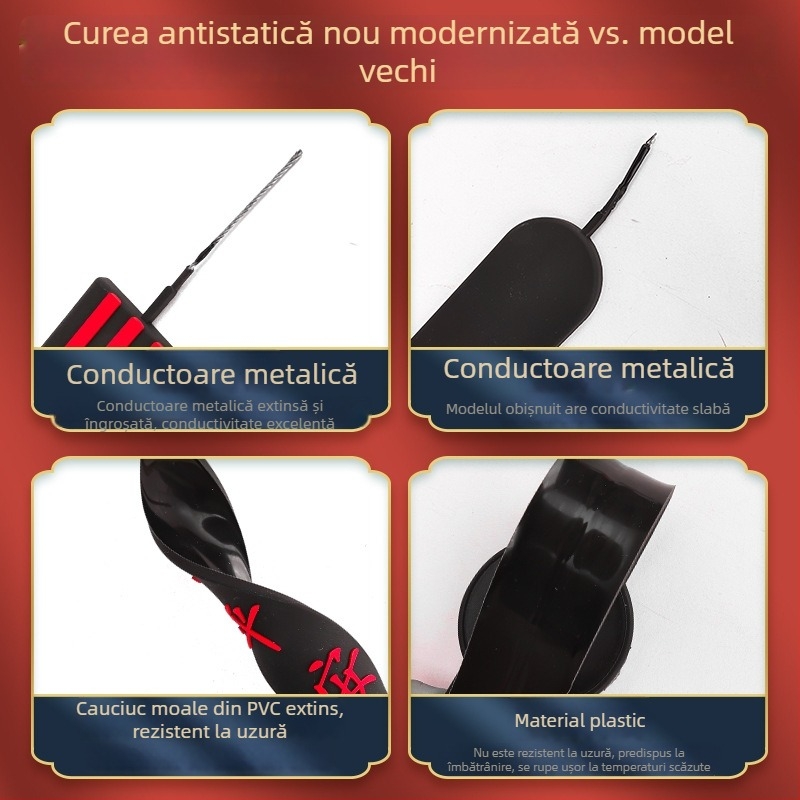 Curea anti-statice pentru mașini, dispozitiv de descărcare statică, bandă de împământare, frânghie anti-statică pentru conducta de eșapament, accesorii