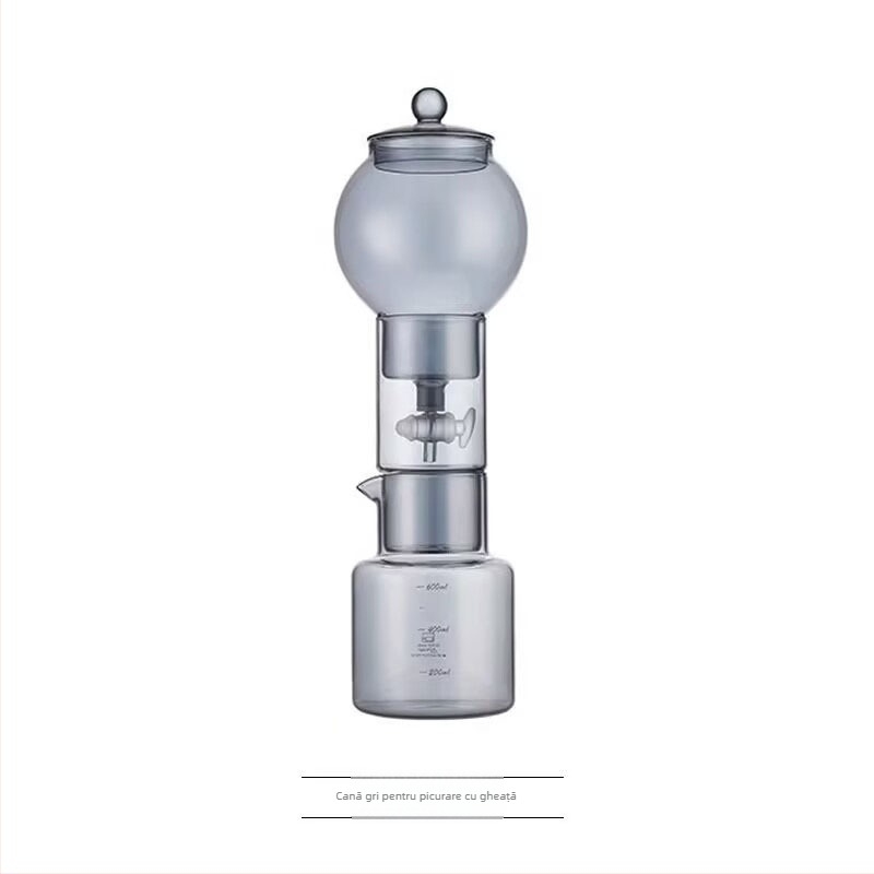 Cafetieră ice-drip în stil european pentru cold brew, tip picurare, set de ceai pentru uz casnic