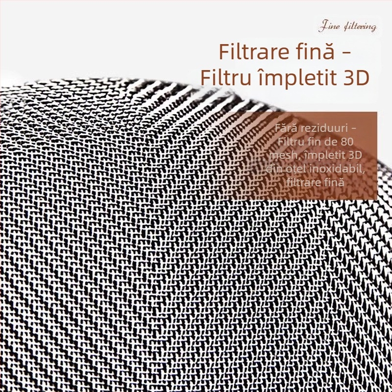 Cafetieră cu presă franțuză, design ceainier, filtru manual, spumator de lapte multifuncțional