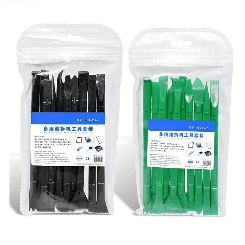 Unealtă plastică antipstatică cu două capete, 10 în 1, pentru repararea telefoanelor mobile