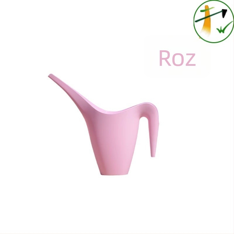 Galeată de udare din plastic, cu cioc lung 1L/1.8L, multicoloră, pentru grădină