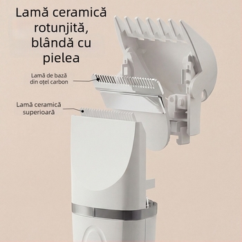 Tunsor electric pentru animale de companie – instrument pentru tăierea labuțelor pisicilor, clipper silențios