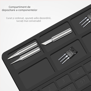 Pad izolator din silicon pentru reparații telefoane mobile – banc de lucru și stație de sudură