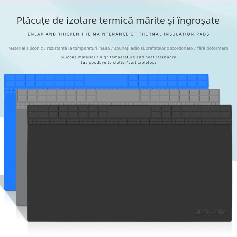 Pad izolator din silicon pentru reparații telefoane mobile – banc de lucru și stație de sudură