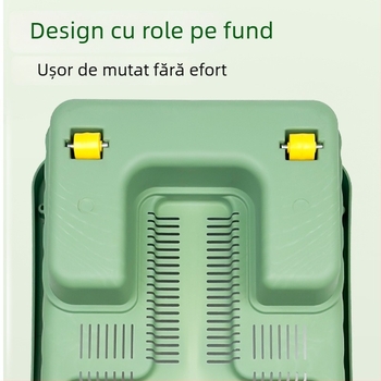Ghivece din plastic cu design de gard pentru decorul casei, potrivite pentru birou și podea, pentru suculente, grădină de acasă și balcon