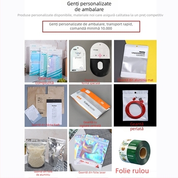 Pungă EVA mată, sigilare automată, lot mic, pentru lenjerie și haine, pungă transparentă cu fermoar PE