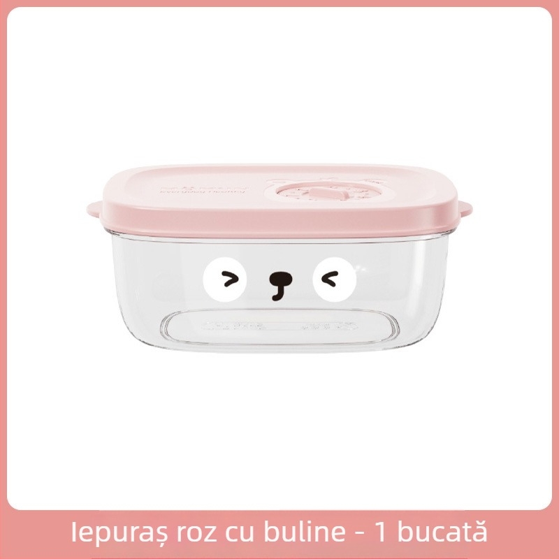 Cutie de porții pentru mese din cereale mixte, sigură pentru microunde, standard alimentar, porționare pentru scădere în greutate, congelare