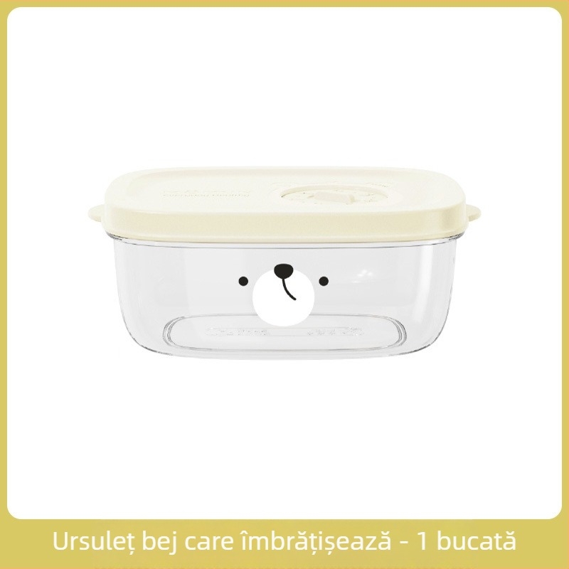 Cutie de porții pentru mese din cereale mixte, sigură pentru microunde, standard alimentar, porționare pentru scădere în greutate, congelare