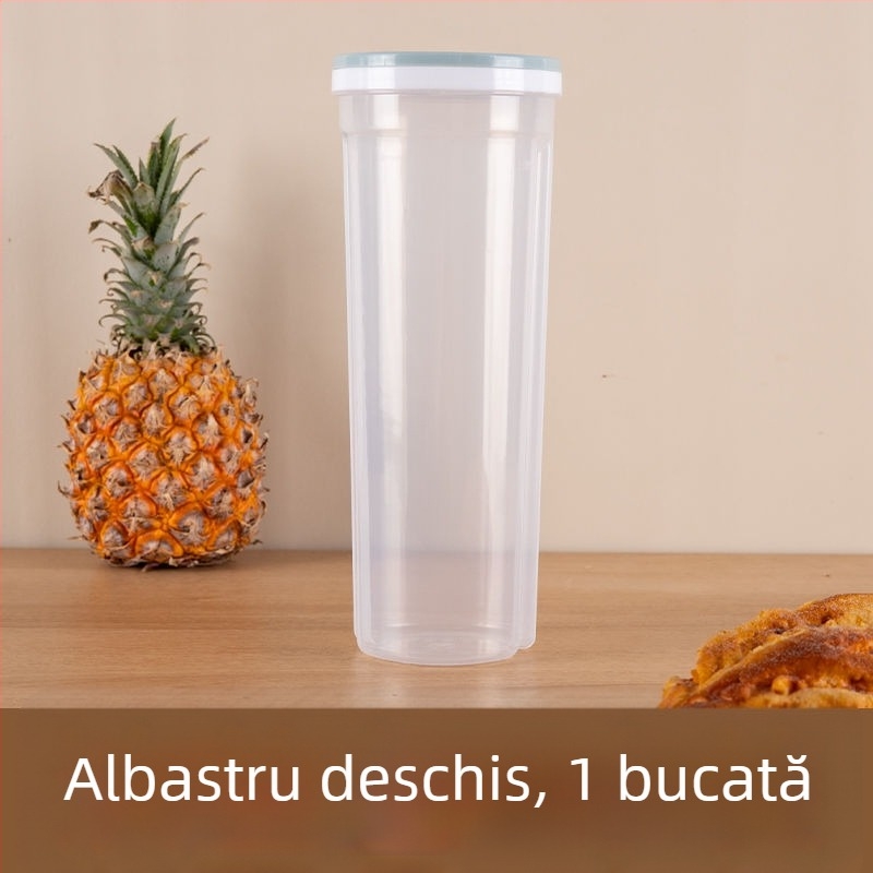 Container de depozitare pentru paste și cereale, din plastic, etanș