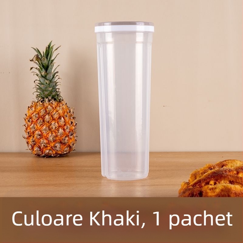 Container de depozitare pentru paste și cereale, din plastic, etanș
