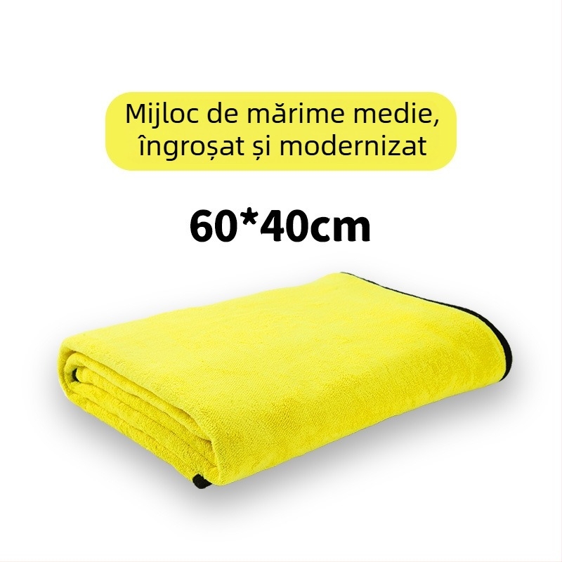 Prosop de baie pentru animale de companie, absorbant, îngroșat, uscare rapidă, fără păr care se lipește, pentru câini și pisici