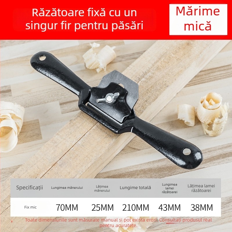 Planer reglabil pentru tâmplărie, planer drept, planer rulant, planer manual pentru lemn