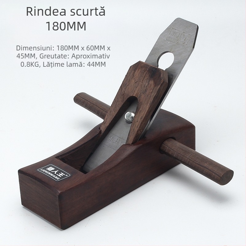 Set planere din lemn de abanos – planere manual cu 70 mm micro, 100 mm și 127 mm pentru prelucrare DIY