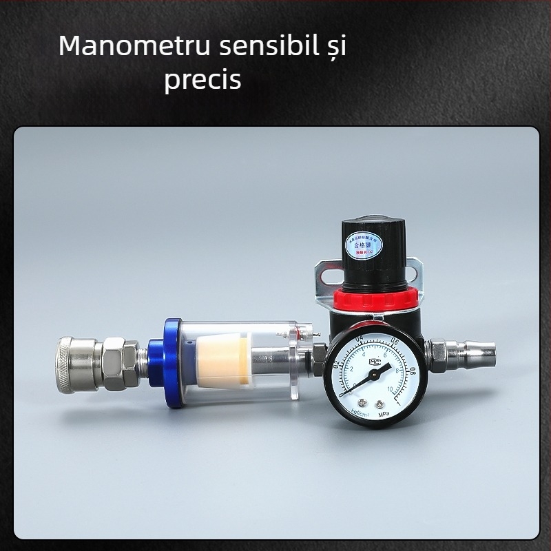 Filtru de separare ulei-apă pentru pistol de vopsit și compresor de aer, accesorii pneumatice pentru pulverizare la presiune înaltă