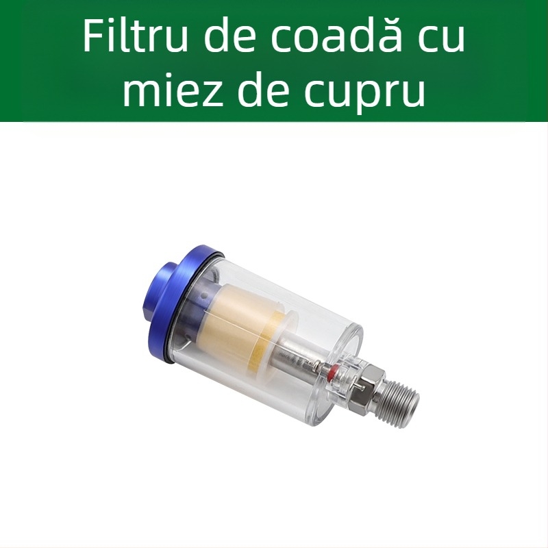 Filtru de separare ulei-apă pentru pistol de vopsit și compresor de aer, accesorii pneumatice pentru pulverizare la presiune înaltă