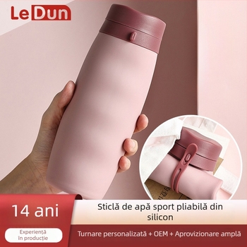 Luton sticlă de silicon pliabilă pentru sport și activități în aer liber — multifuncțională, rezistentă la temperaturi înalte