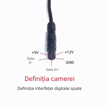 Cameră posterioară de extindere pentru înregistrator, modele cu 4 găuri și 5 găuri