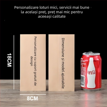 Genti de hârtie de unică folosință, rezistente la ulei și apă, pentru cârnați aurii crocanți la grătar, fructe de soc caramelizate și gustări pe bază de gluten – universale, eco-friendly, biodegradabile