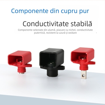 Terminal diamantat prin perete pentru stocare energiei — conector pentru baterii litiu, 150A/300A/500A