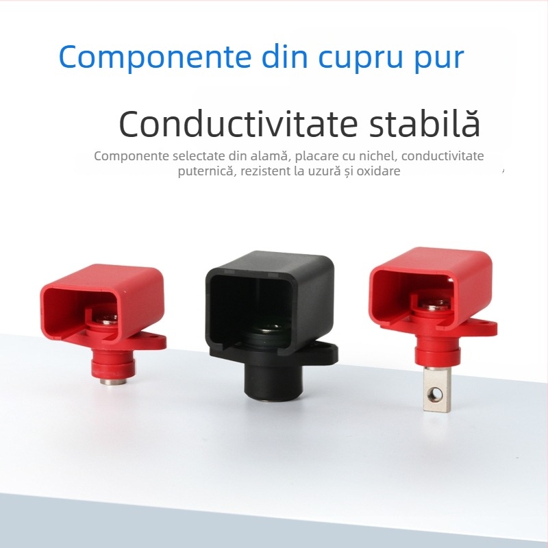 Terminal diamantat prin perete pentru stocare energiei — conector pentru baterii litiu, 150A/300A/500A