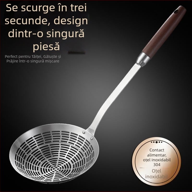 Colander din oțel inoxidabil, de înaltă calitate, pentru paste și găluște, sită pentru prăjit, special pentru Chaosan hot pot