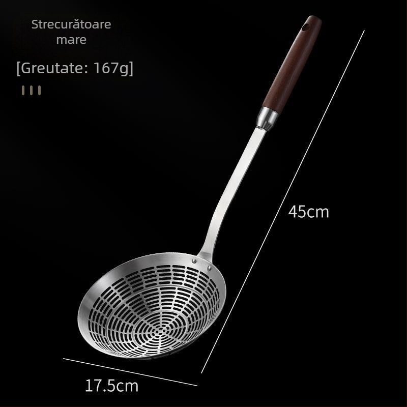 Colander din oțel inoxidabil, de înaltă calitate, pentru paste și găluște, sită pentru prăjit, special pentru Chaosan hot pot