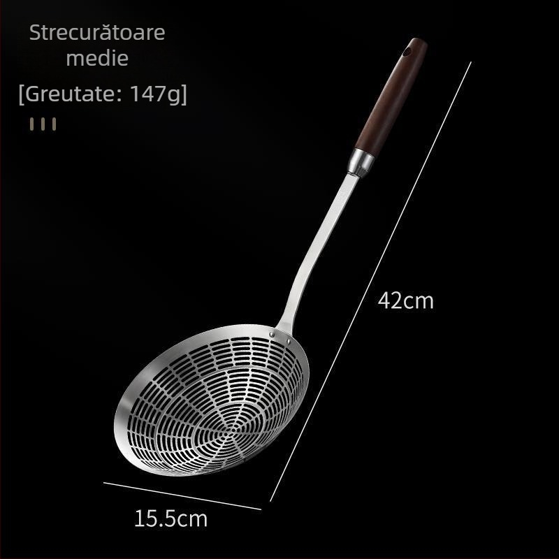 Colander din oțel inoxidabil, de înaltă calitate, pentru paste și găluște, sită pentru prăjit, special pentru Chaosan hot pot