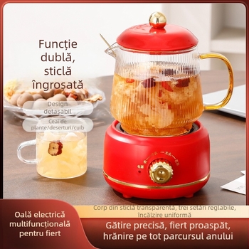 Noul recipient electric multifuncțional pentru gătit lent, pentru casă și birou, recipient din sticlă pentru sănătate, cadou de nuntă