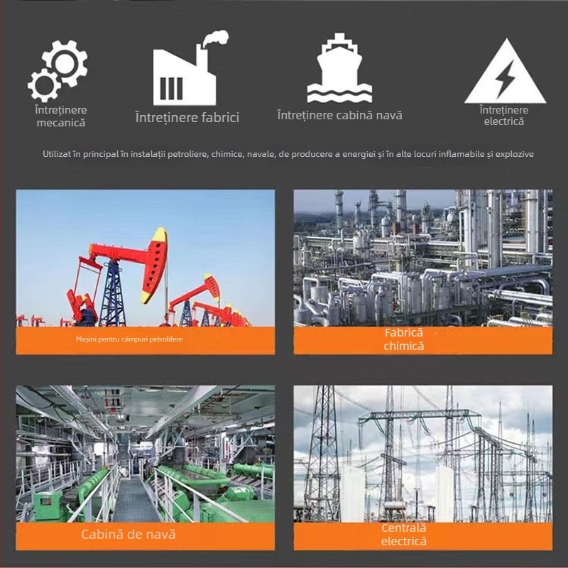 Lopată din cupru, rezistentă la explozii, cu aliaj de cupru anti-static, pentru stații de carburanți și uzine chimice