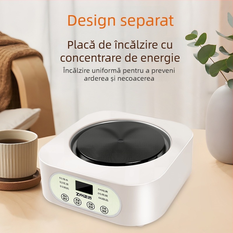 Ceainic de sănătate din sticlă, fără adeziv, temperatură constantă, fierbător electric pentru apă fierbinte, ceainic pentru fructe, cadou