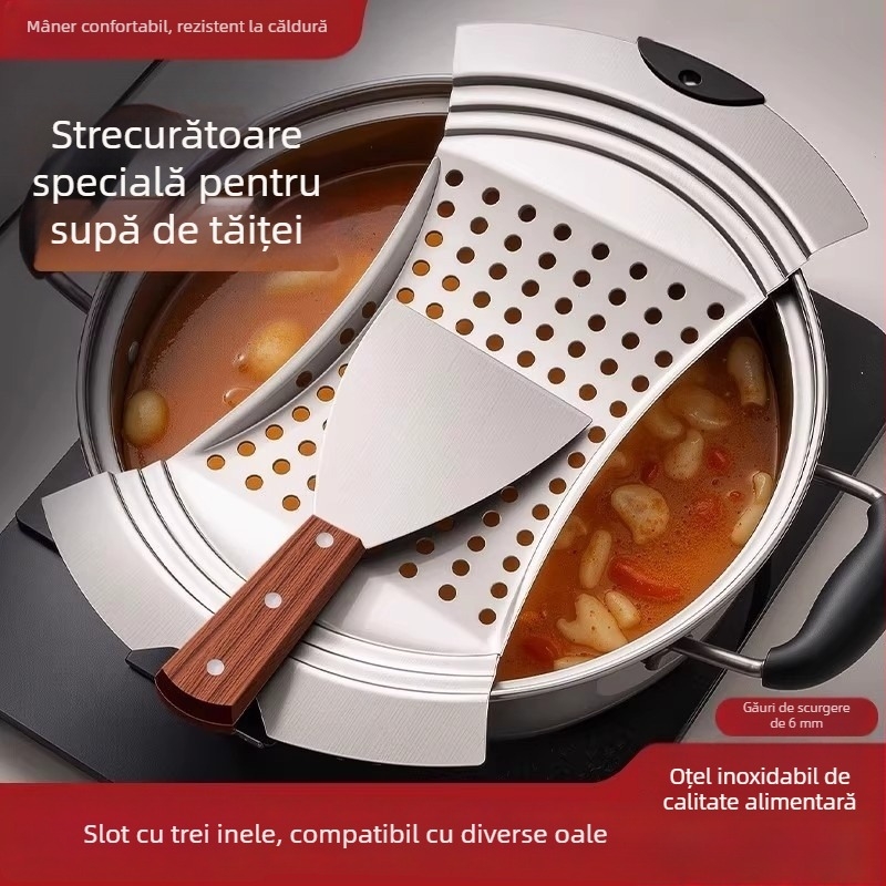 Instrumente de bucătărie pentru tăiței de casă, strecurător în formă de pește și unelte multifuncționale pentru aluat