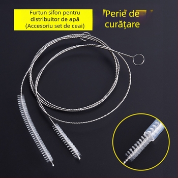 Accesorii pentru ceai Kung Fu: dozator de apă, furtun de aspirație, perie de curățare, tub de aspirație pentru ceainic, unealtă de curățare cu extensie