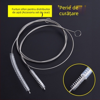 Accesorii pentru ceai Kung Fu: dozator de apă, furtun de aspirație, perie de curățare, tub de aspirație pentru ceainic, unealtă de curățare cu extensie