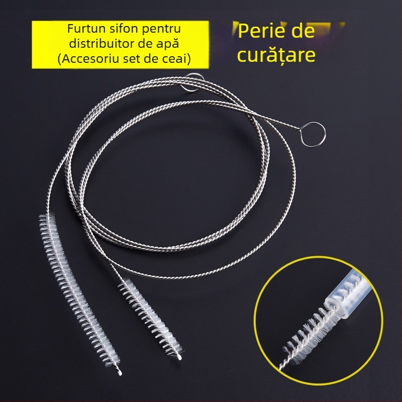 Accesorii pentru ceai Kung Fu: dozator de apă, furtun de aspirație, perie de curățare, tub de aspirație pentru ceainic, unealtă de curățare cu extensie