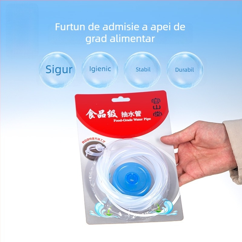 Rongshantang ceainic electric și accesorii pentru apă: furtun de intrare din silicon, conductă de apă din titan pur, dozator de apă cu cap conic, pompă de aspirație și conductă de aspirație