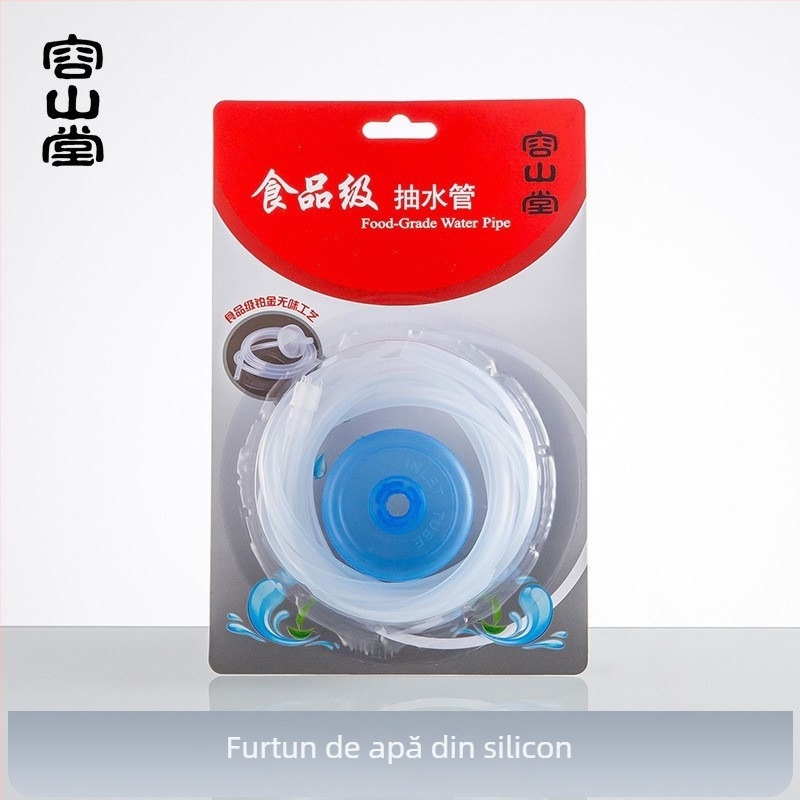 Rongshantang ceainic electric și accesorii pentru apă: furtun de intrare din silicon, conductă de apă din titan pur, dozator de apă cu cap conic, pompă de aspirație și conductă de aspirație