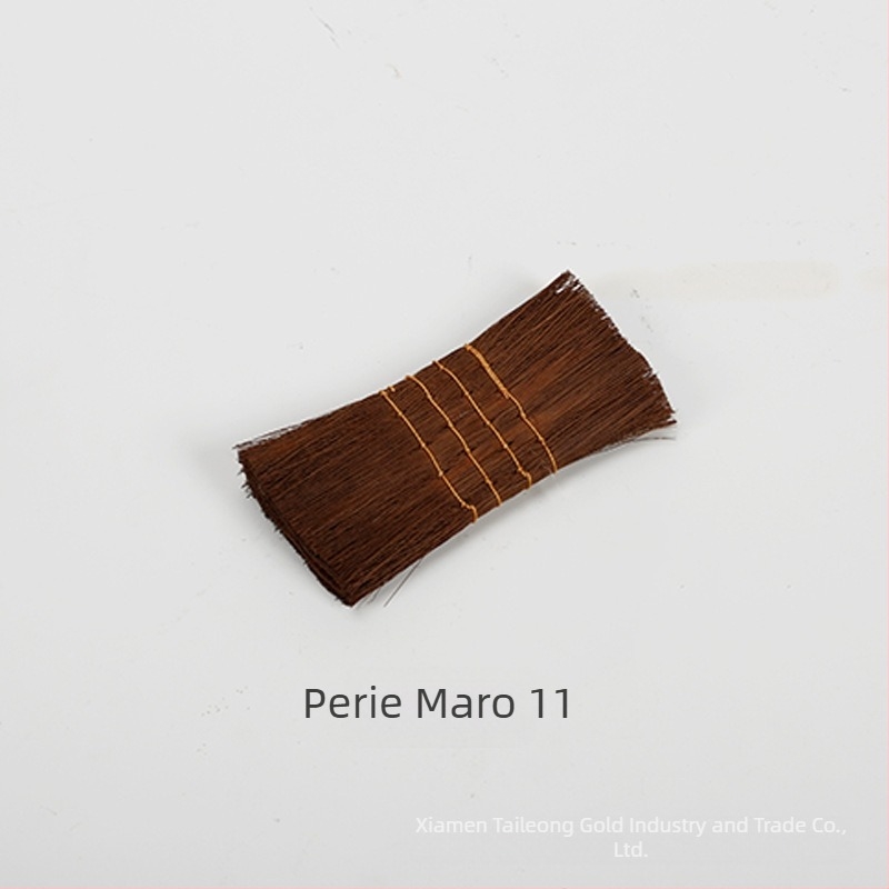 Perie maro pentru accesorii de ceai, curățare manuală pentru set de ceai, pentru ceainic, tavă și cești, fără pierdere de fire