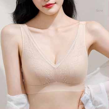Sutien-vest luxos cu cupă interioară din latex, fără cusături, efect subțire, căptușit cu modal