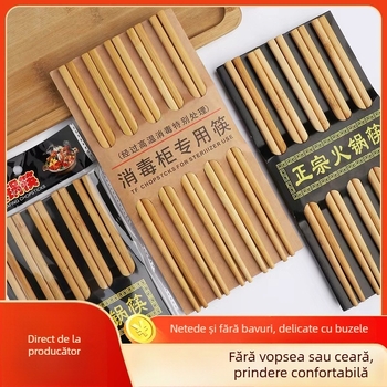 Bețișoare din bambus pentru hot pot – de unică folosință, accesorii bucătărie, stil minimalist
