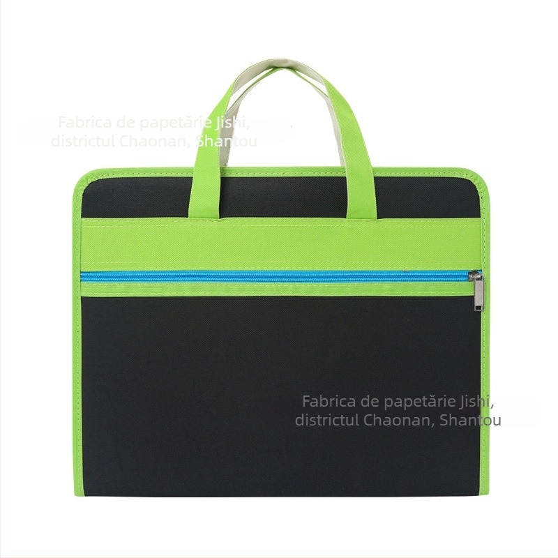 Dosar acordeon A4 cu 13 compartimente, material Oxford 600D, imprimare logo
