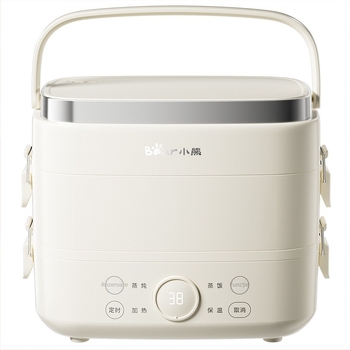 Bear cutie de prânz electrică DFH-E15Y6, izolată, portabilă, gătire la abur, 1,3–1,5 L