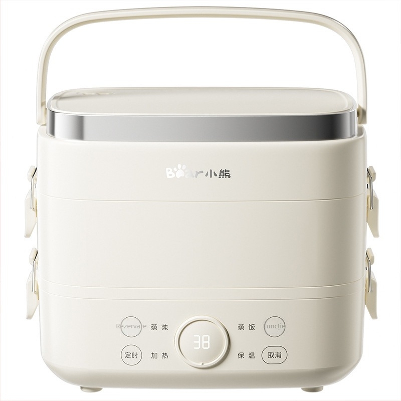 Bear cutie de prânz electrică DFH-E15Y6, izolată, portabilă, gătire la abur, 1,3–1,5 L