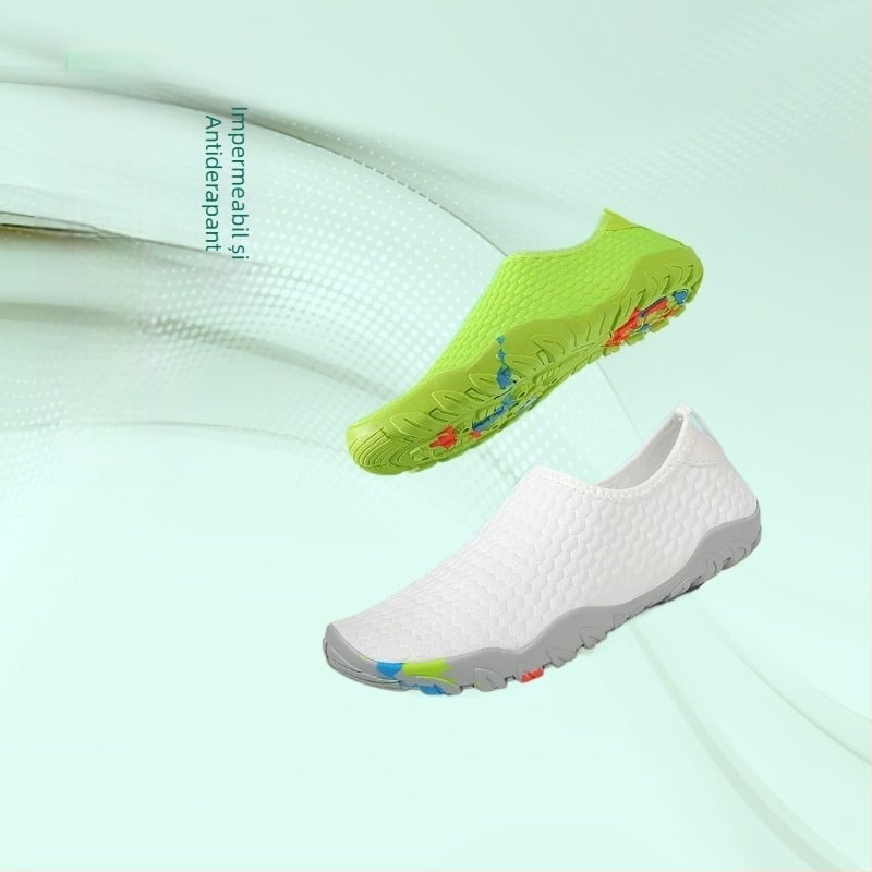 Pantofi de apă unisex, ușori, cu drenaj și talpă antiderapantă, uscare rapidă, pentru drumeții în aer liber, alpinism, traversări de râuri și plajă