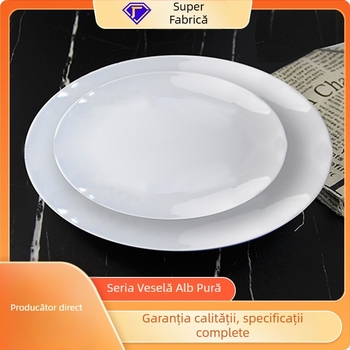 Xubai farfurie rotundă din melamină pentru bufet și restaurante de tip fast-food