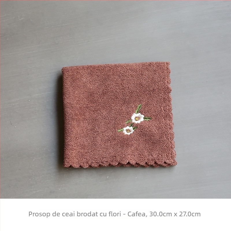 Prosop de ceai absorbant, cu inspirație Zen și motive Kung Fu, covoraș personalizat pentru ceremonia ceaiului