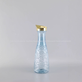 Carafă PET pentru apă rece cu model glaciar, 1600 ml, pentru băuturi