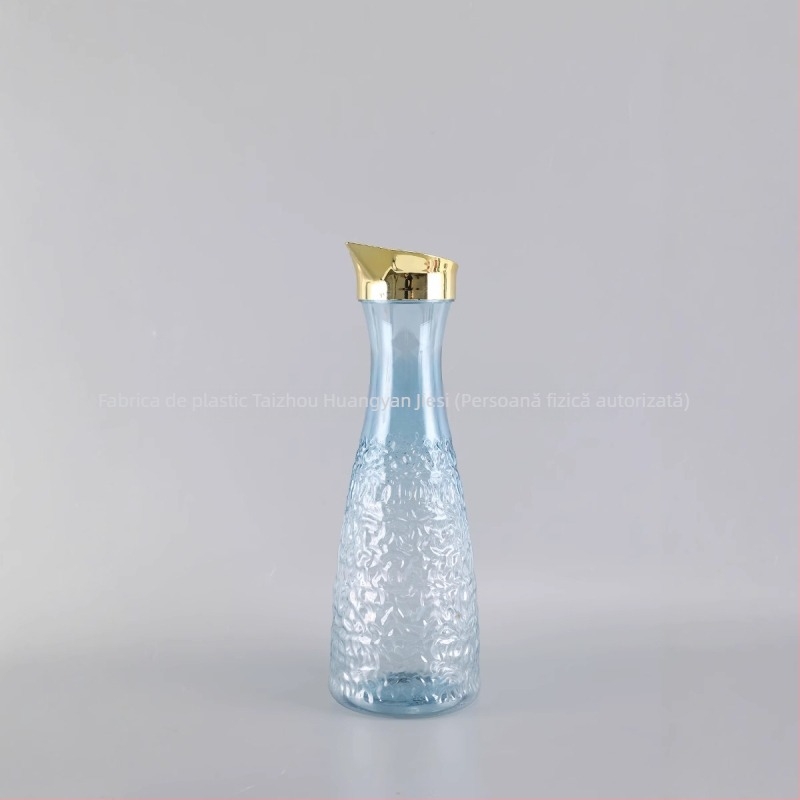 Carafă PET pentru apă rece cu model glaciar, 1600 ml, pentru băuturi
