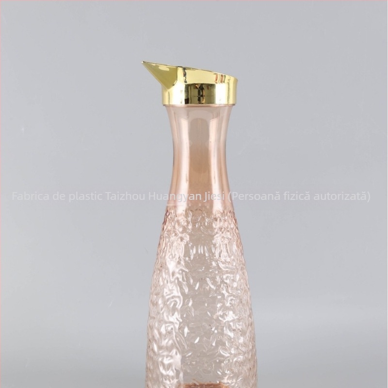 Carafă PET pentru apă rece cu model glaciar, 1600 ml, pentru băuturi