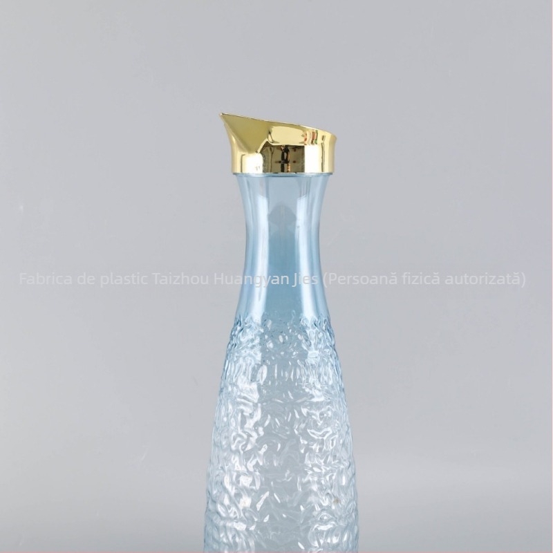 Carafă PET pentru apă rece cu model glaciar, 1600 ml, pentru băuturi