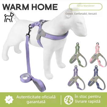 Ham vestă pentru câini cu lesă, pentru câini mici și mijlocii, Shiba Inu, Teddy și Corgi
